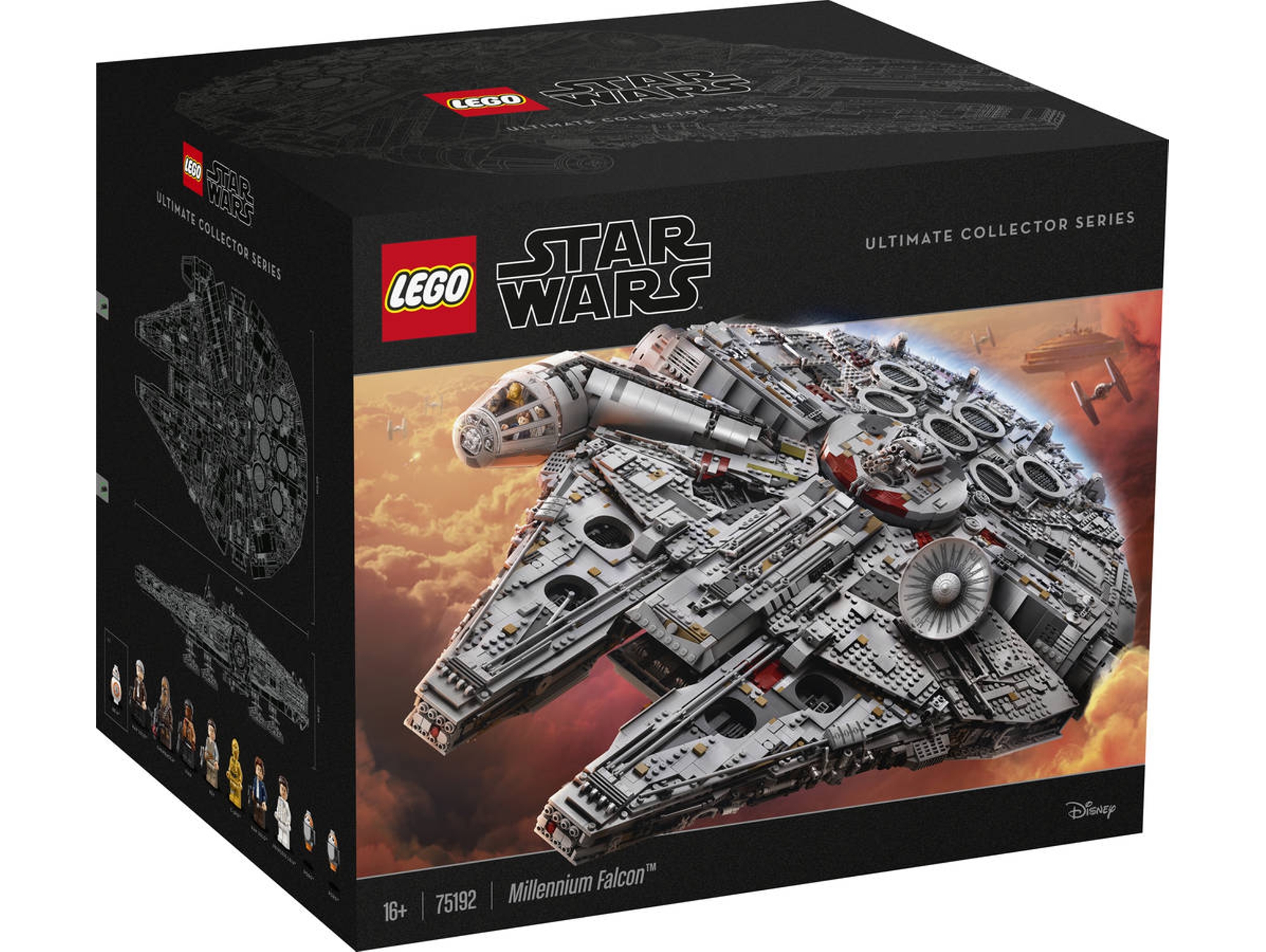 LEGO Star Wars: Millennium Falcon - 75192 (Idade mínima: 16 - 7541 Peças)