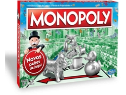 Juego de Mesa MONOPOLY Clásico (Edad Mínima Recomendada: 8 años - Versión en Portugués)