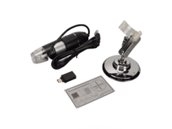 Microscopio Digital 1600x Resolución Hd 8 Luces Led Usb Type C 2 En 1 Electrónico