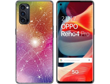 Carcasa Oppo Reno 4 Pro 5G TUMUNDOSMARTPHONE Abstracto Multicolor