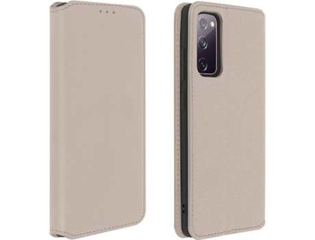 Funda Samsung Galaxy S20 FE AVIZAR Libro Billetera Dorado