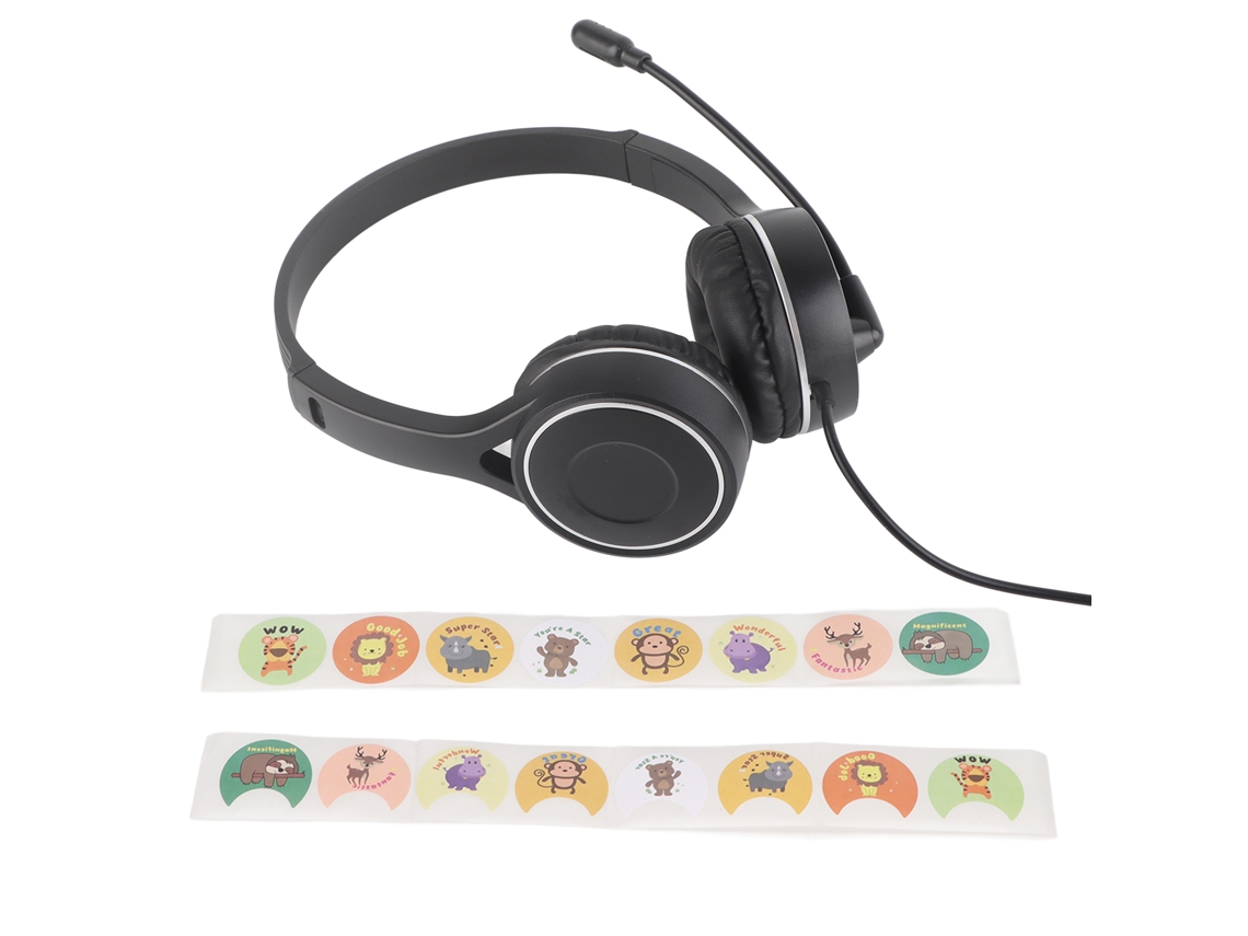 Auriculares Infantiles 4d Estéreo Envolventes, Usb Profesionales Para Ordenador, Ideales Clases De