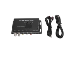 Modulador Conversor Av A Rf Extensor Ir Enlace Tv Uhf Compatible Con Pal Ntsc 471.25-885.25mhz
