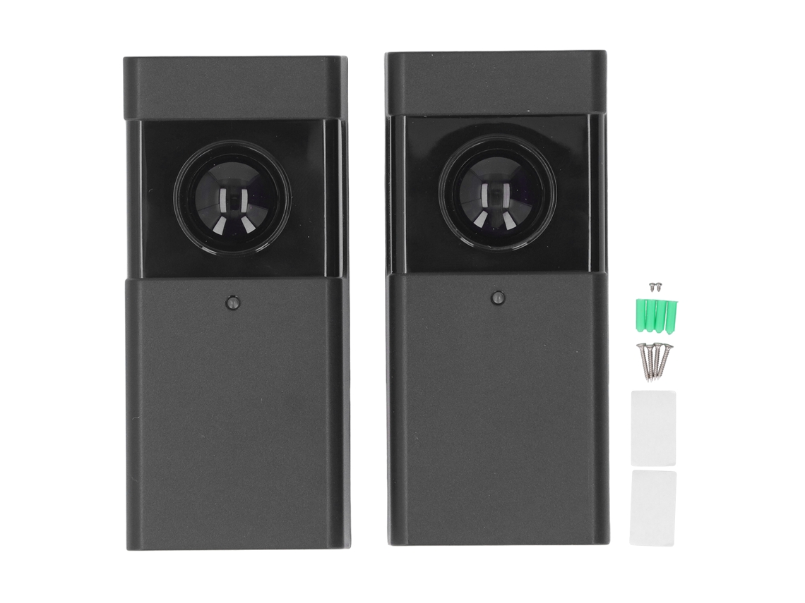 Sensor Infrarrojo 940nm Para Puerta Y Cerco Con Rango 30m 12-24v Seguridad Hogar Negro