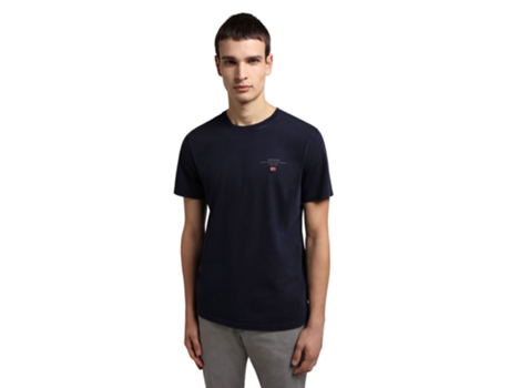 Camiseta para Hombre NAPAPIJRI (2XL - Azul)