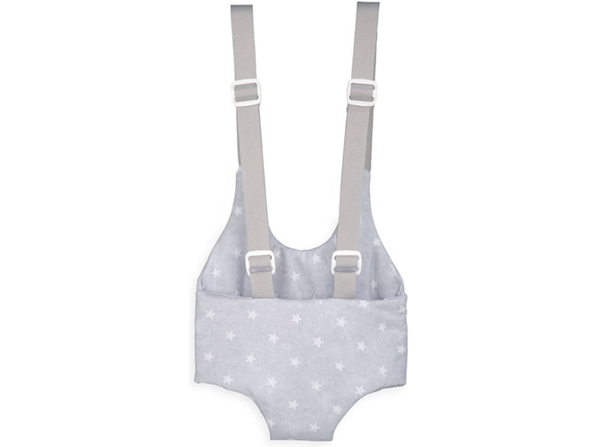 Ropa para Muñecas ARIAS Portabebe Regulable Gris para Muñecos 45 cm (41,5 x 4 x 32,5 cm)
