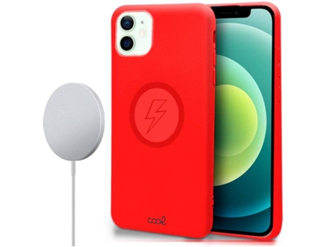 Funda Iphone 12, Pro COOL Magnética Rojo