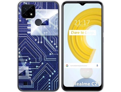 Carcasa Realme C21 TUMUNDOSMARTPHONE Circuito Multicolor