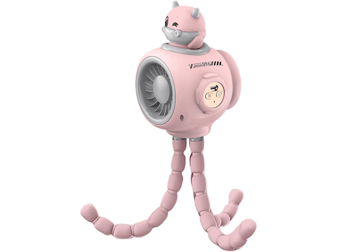 Ventilador Portátil Para Cochecito Con 3 Velocidades, Potente Sistema De Refrigeración.