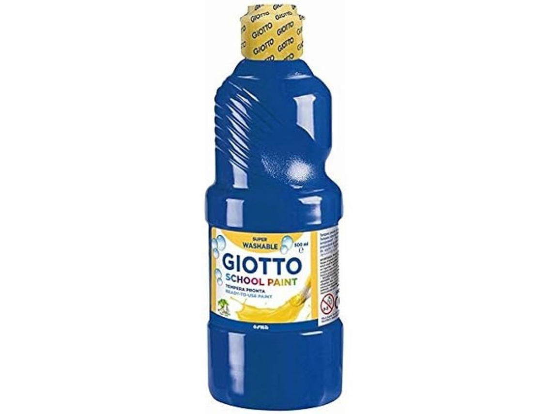 Pintura al agua amarilla Giotto, 500 ml, 1 unidad, para niños a partir de 3 años