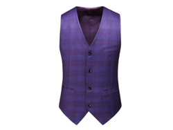 2026-chaleco Slim Fit Para Hombres Talla Grande De Vestir Soltero Pecho Formal Para Bodas Y Fiestas
