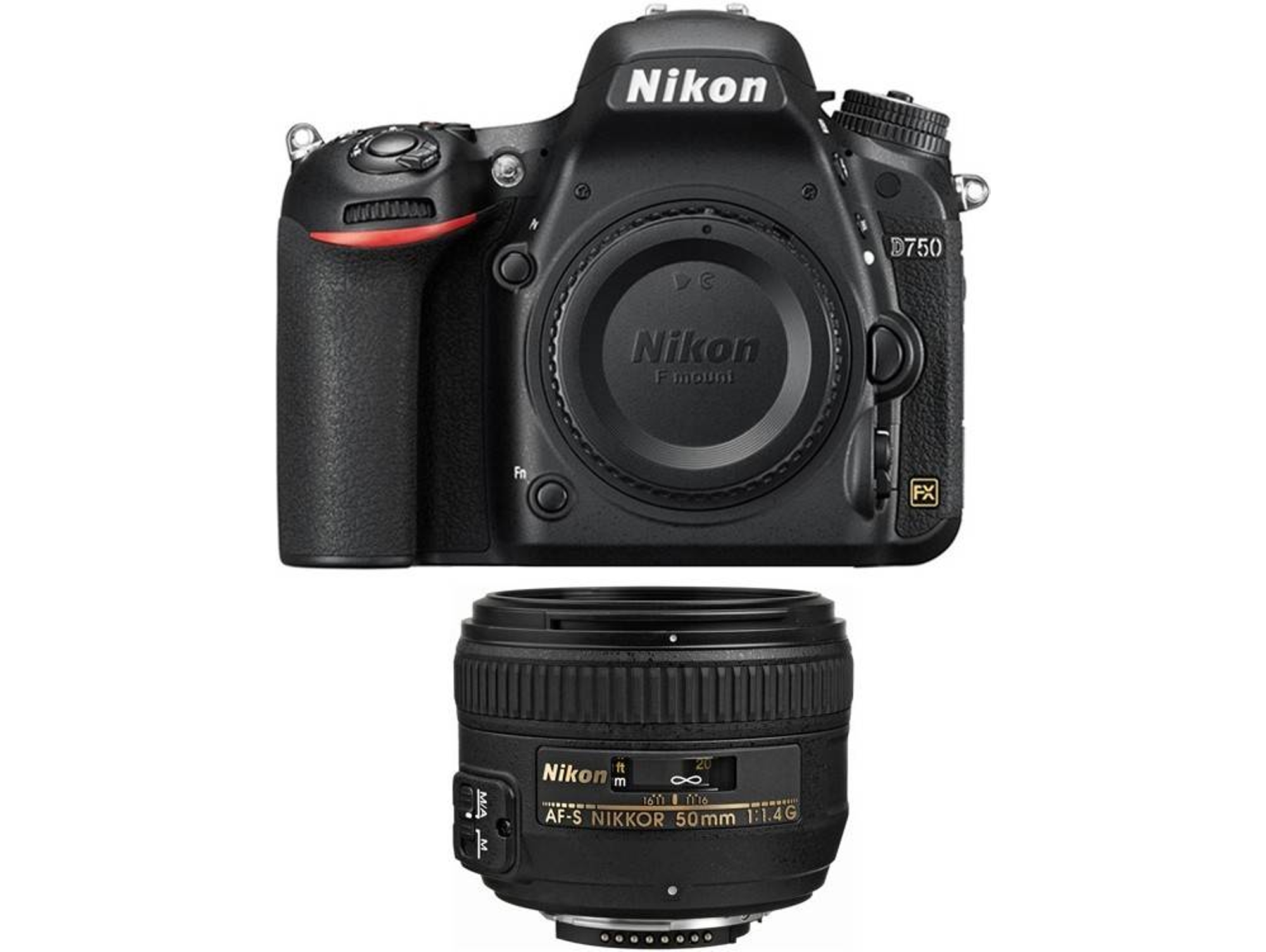 Kit Cámara Réflex NIKON D750 + 50 f/1.4 G
