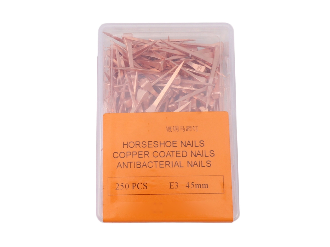 250 Precios Para Pernos Laminados De Cobre Inoxidable Para Equipos De Equitación, Suministros Para Mascotas Ecuestres, 45 Mm E3