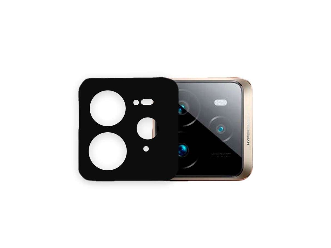Protector Cámara Metalizado Negro Para Realme Gt 7 Pro