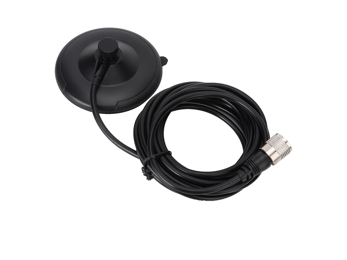 Antena Móvel De Rádio Para Carro Ultra Fina Mini Com Base Magnética E Apoio Potente K707 Vhf Uhf