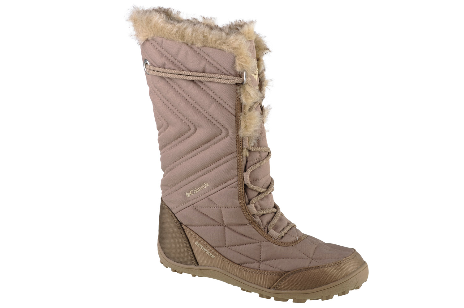 Botas de Nieve COLUMBIA Mujer (Sintético - Beige - 37)