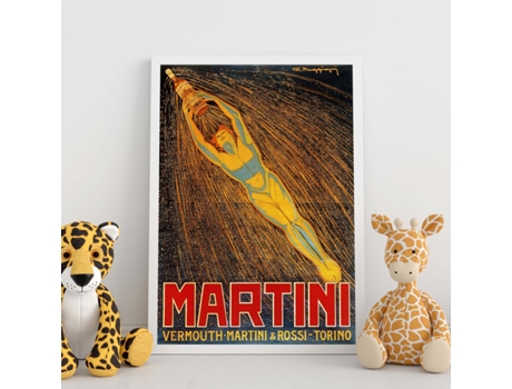 Poster NACNIC Vintage Anuncio vintage de Martini & Rossi.