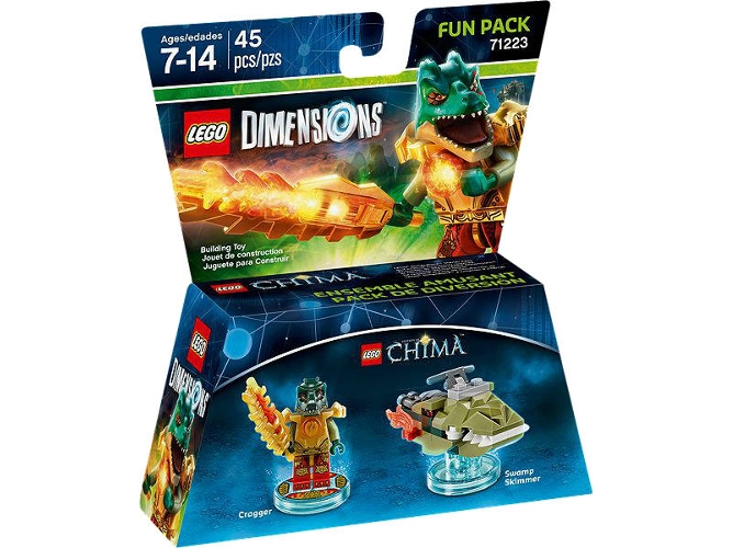 LEGO Dimensions: LEGO Dimensions Fun Pack - Cragger (Edad Mínima: 7 - 45 Piezas)