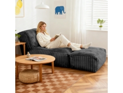 Sofá Cama Modular Con Chaise Longue Zdfk