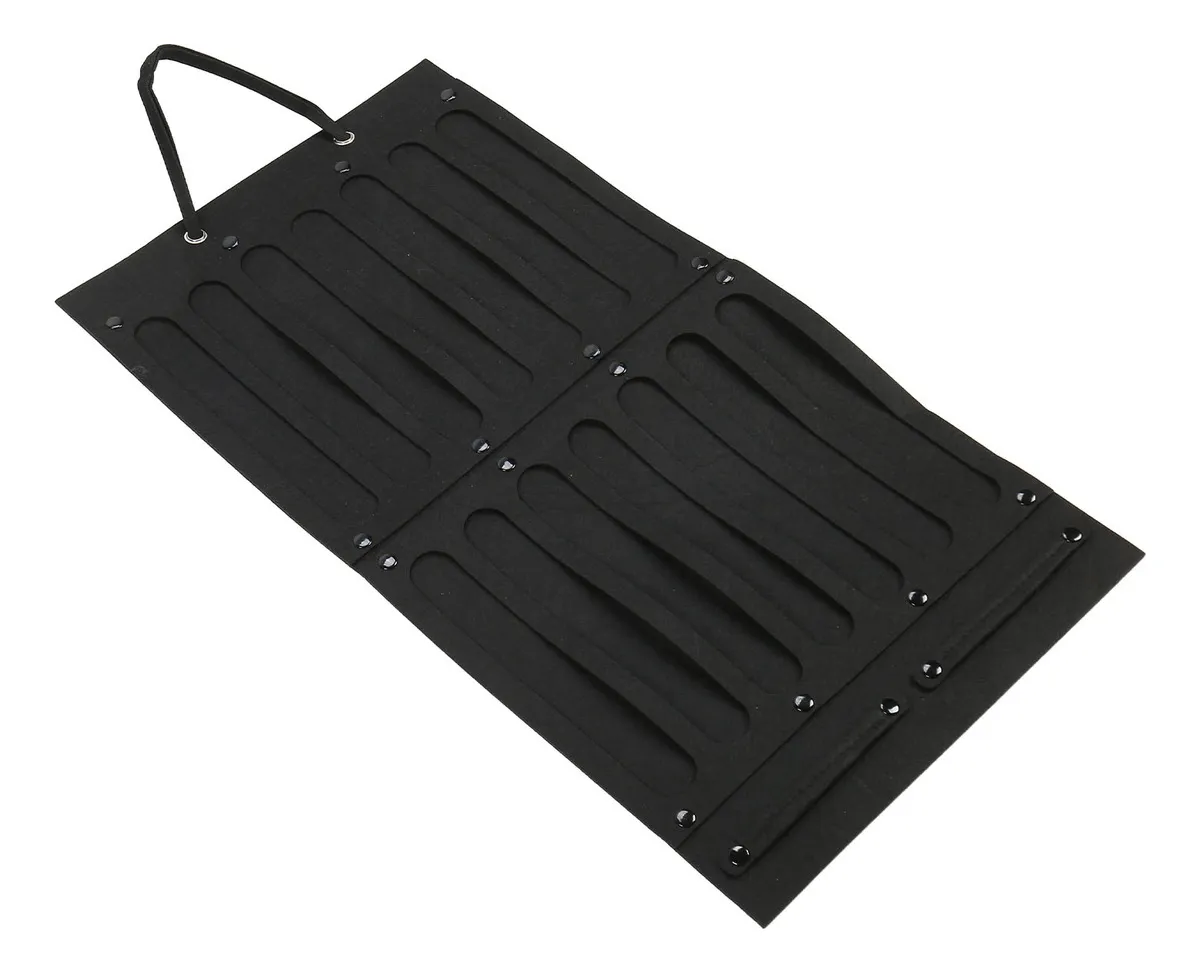 Organizador de gomas para el pelo, negro, 66 cm de altura, vayotoy