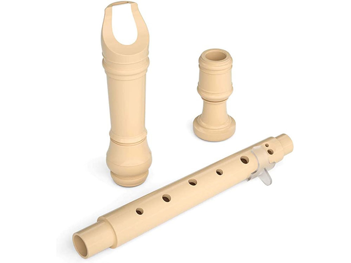 Flauta De Plástico De 8 Agujeros, Estilo Alemán/inglés, Con Sonido Agudo, Instrumento Musical Infantil. Digitallab