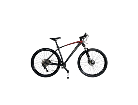 Bicicleta Mtb ROMET 29 - Mustang M4 LTD - Negro/Rojo (XL)