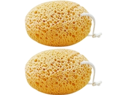 Juego de 2 esponjas exfoliantes corporales de malla Chaberlu