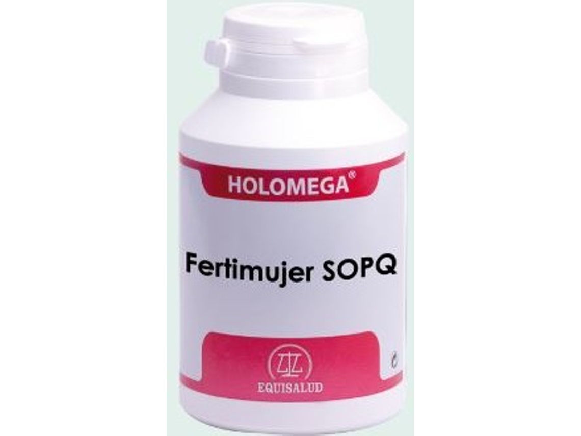 Suplemento Alimentar EQUISALUD Holomega Fertimujer Sopq (180 Cap - Cápsulas)