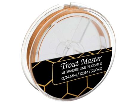 Trançado Fine Gold X8 120 M Transparente 0.100 Mmspro
