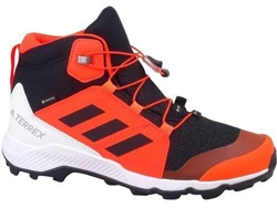 Zapatillas ADIDAS Terrex Mid Gtx K Niños (38.6 - Rojo y Negro)