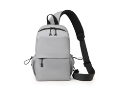 (gris Claro) Bolso De Pecho, Bolso Cruzado Informal, Versátil Y Elegante, Gran Capacidad