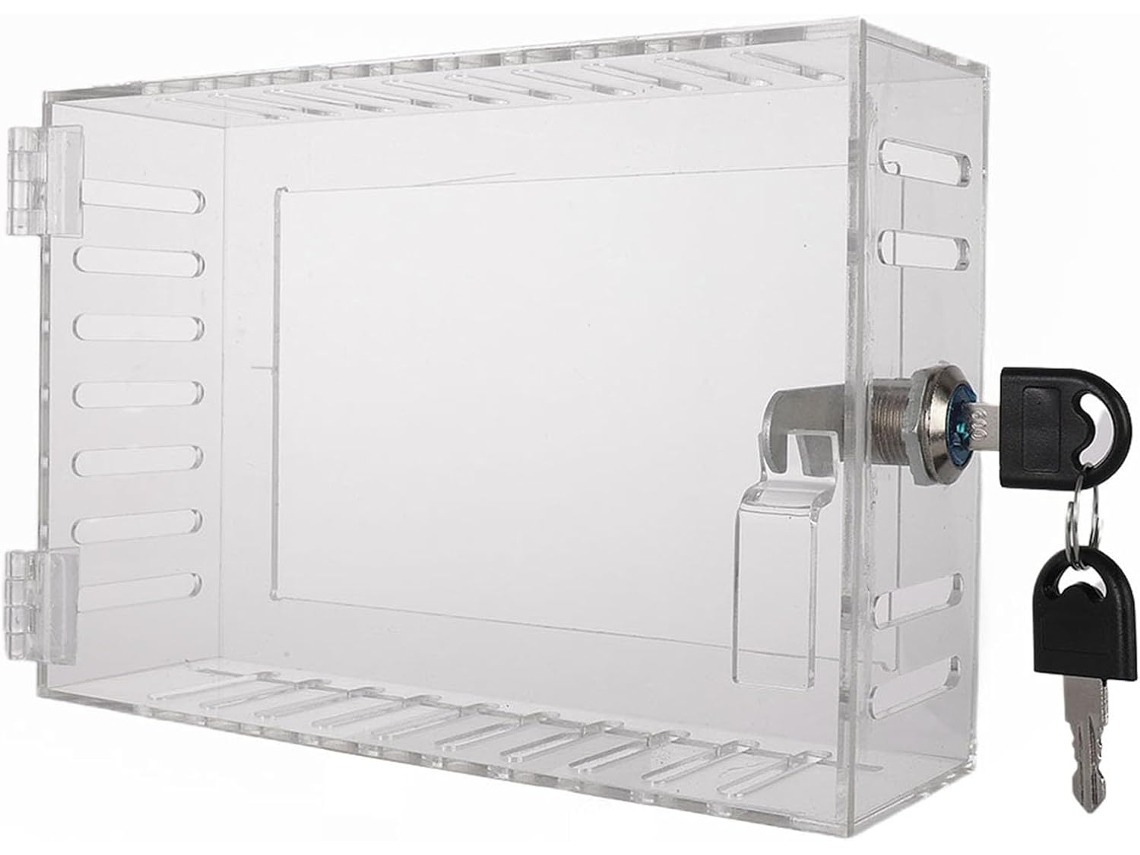 2. Carcasa Del Termostato Con Cerradura Y Llaves, Cubierta Protectora.