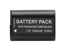 Batería De Iones De Litio De 2200 Mah Dmw-blk22 Para Cámaras S5, Gh6 Dc, S5k, S5gk, Gh5m2 Y Gh5ll.