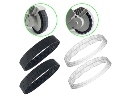 Piel de neumático de aspiradora para Xiaomi Mijia 1S 2S T4 T6 1C para Roborock S50 S55 S51 S6 S4 S5 Max para Irobot 500 600 700 800 900