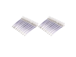 20 Pinzas Para Mechones De Cabello, Pinzas De Fijación Para Cortar Y Peinar En Casa.