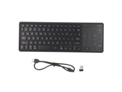 Baoj-2026 nuevo teclado inalámbrico con panel táctil