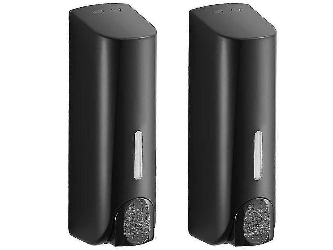 2x Dispensador de Jabón 350ml Dispensador de Jabón Manual de Pared Dispensador de Champú Líquido de Gel de Ducha de Baño Rosewell
