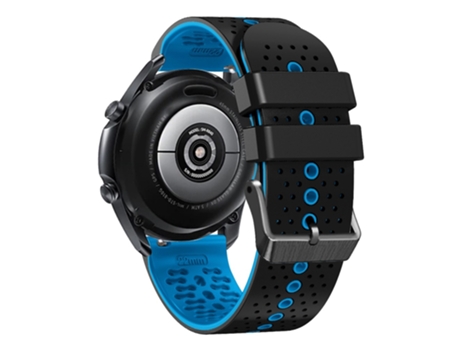 Correa de Silicona 22mm bicolor para Xiaomi Watch S1/S1 Pro/Huami Amazfit GTR 4 Pro - negro/cielo azul
