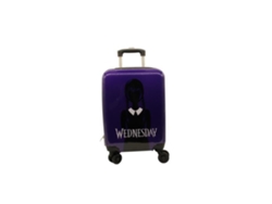 Maleta de viaje unisex Aucune Wednesday Petite con ruedas y compartimento para el vientre, multicolor (55 cm)