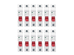 12pcs Interruptor Dz47-63z Dc250v 1p Mcb Protección Circuito Switch 40a Para Fotovoltaica