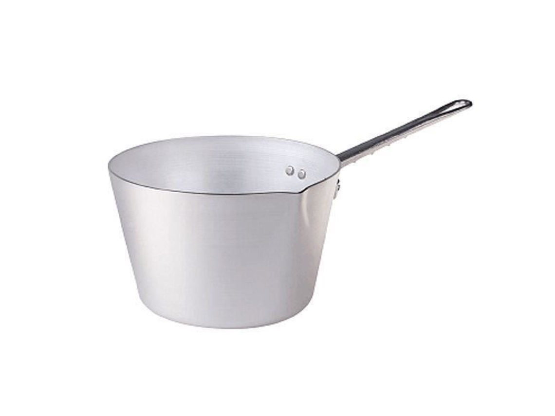 Casseruola 1 Manico Cm 14 H 8 5 Familia Agnelli Aluminio puro 99% Cottura eléctrica y gas radiante