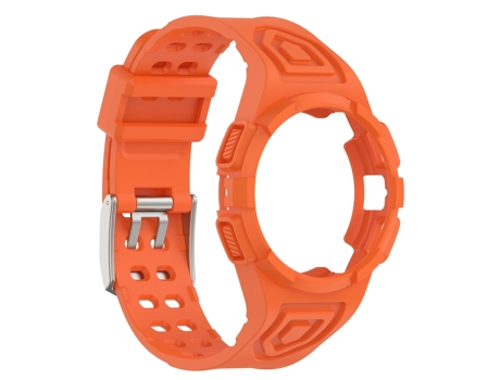 Correa de reloj inteligente de silicona integrada Samsung Galaxy Watch de 40 mm (naranja)