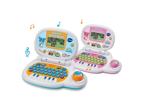 Ordenador portátil Vtech Genius Blue Bear 26 x 5,5 x 19,7 cm Juguete educativo FR