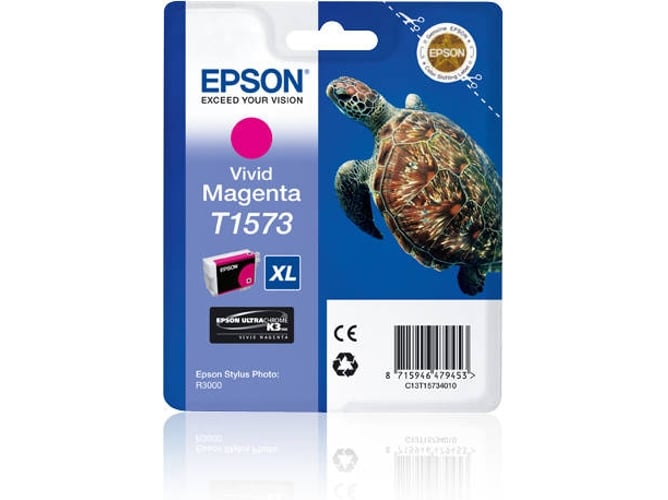 Cartucho de tinta EPSON Epson T1573 Magenta vivo