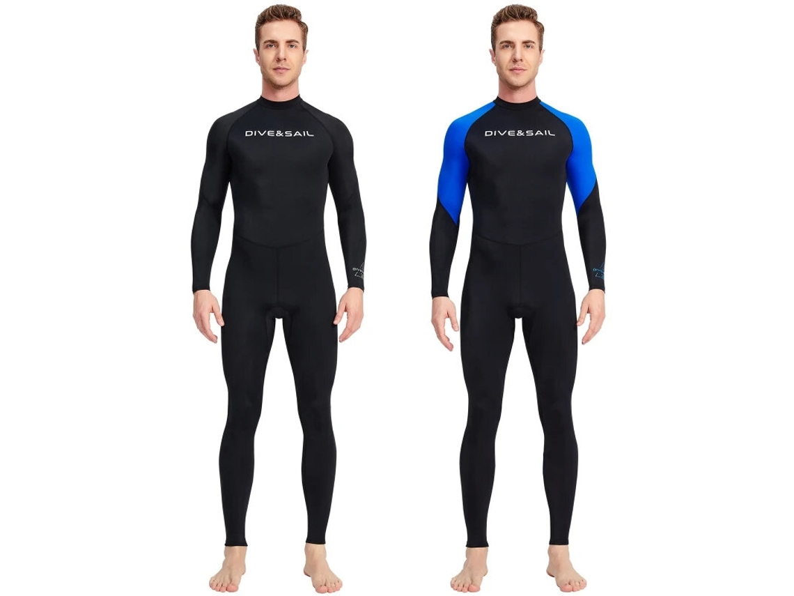 Pretogdivesail Roupa Mergulho Masculina Manga Comprida Uv Upf50+ Macia Respirável Secagem Rápida Natação Snorkeling Surfe