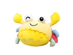 Cangrejo De Peluche De 20 Cm, Suave, De Algodón Pp, Ideal Para Coleccionar Y Decorar.