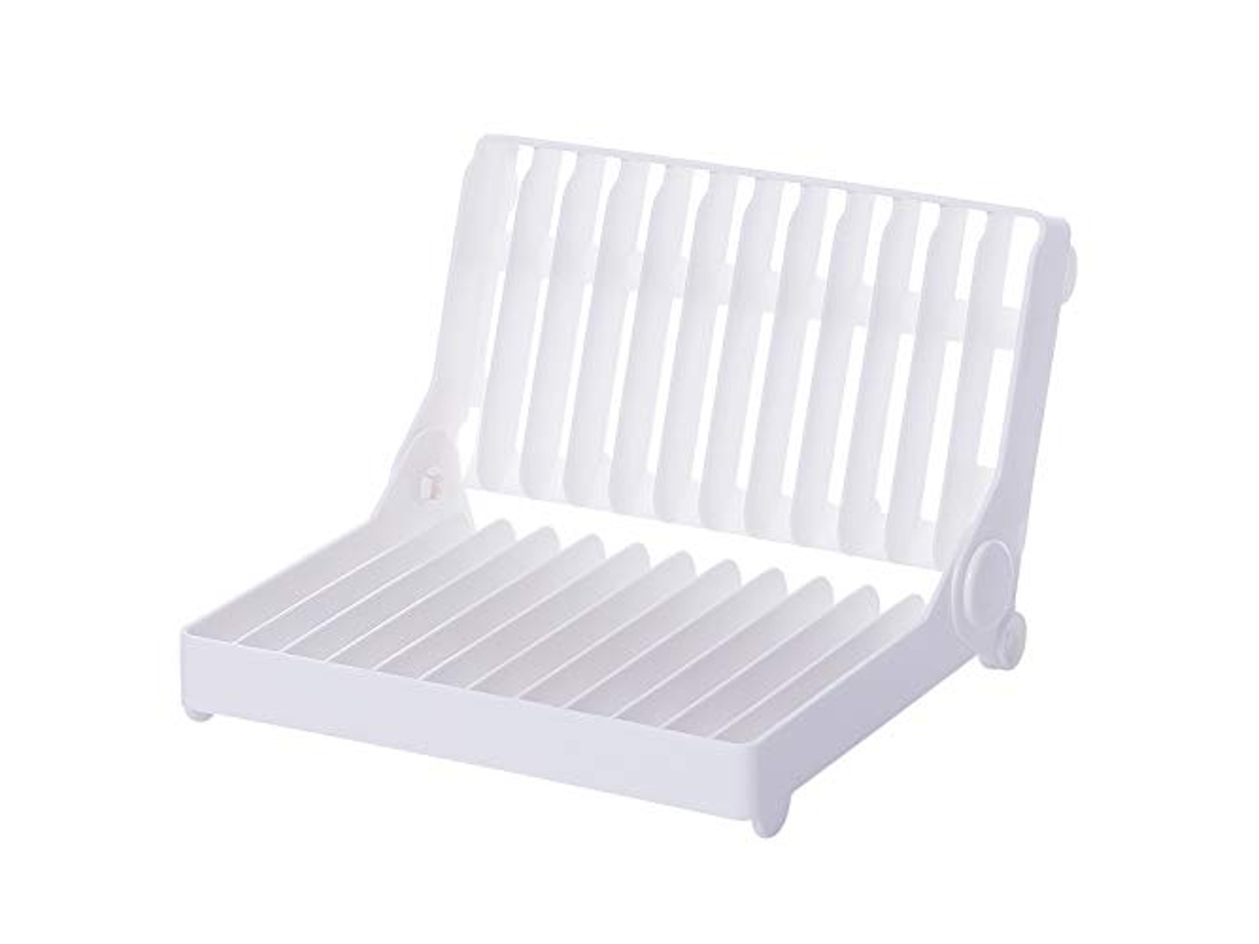 Escurreplatos plegable para cocina, organizador de platos y cuencos.