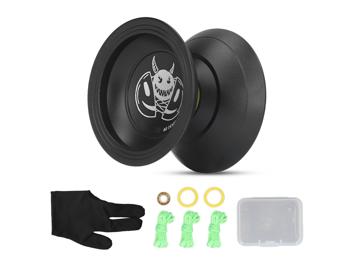 Ats-yoyo De Aleación Para Niños Con Rodamiento Reemplazable, Equilibrio Estable Para Trucos Complejos, Juguete Yoyo No Responsivo