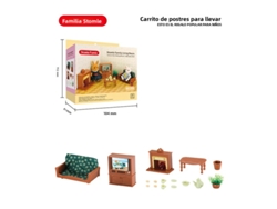 Autobús escolar con animales del bosque para excursiones, bricolaje, muebles de simulación, juguete para niñas. Mdug