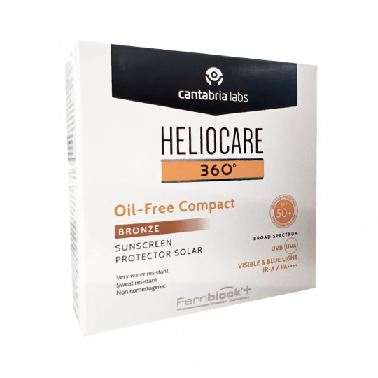 HELIOCARE 360 Compacto Sin Aceite Spf50 Bronce 10G